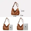 Umhängetaschen Luxus Designer Umhängetasche Für Frauen 2024 Hohe Qualität Weiche Leder Damen Geldbörsen Und Handtaschen Casual Tasche