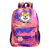 Sacs mignon chien shiba inu enfants garçons filles de retour à l'école cadeau sac à dos hommes femmes new motif sacs de voyage livre de mode mochila pour adolescents