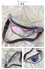 Midjepåsar 2024 EST Fashion Belt Bum Bag Waterproof PVC Transparent Clear Punk Holographic Fanny Pack Laser för kvinnor
