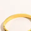 18K Gold Plated Designers Letter Women Branded Jewelry Bracelets Bangle Faux Leather Stainless steel Bracelet Womens Wedding Jewelry Gifts