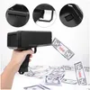 Other Event Party Supplies 1 Set Cash Cannon Banknote Money Gun Toys Spray Shooter Bill Dispenser Throwing Hine Drop Delivery Home Gar Dhw7M