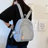 Mini mochila fofa ins estudantes bolsa escolar impressão moda casual mochila à prova de água pacotes ultraleves