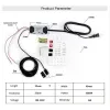 Controle tuya wifi inteligente abridor de porta de garagem controlador motorizado abridor de porta remoto sem fio funciona com controle de voz alexa google home