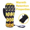 Gloves JACKCOME Five Finger Design Warm and Comfortable Waterproof Windproof Skiing Snowboard Snowmobile Gloves