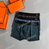 Varumärke Boxed Underligce Sexy Mens Briefs Desinger Letter Printed Underwear High Quality Cotton Boxers