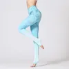 Spodnie damskie 2024 Kobiet na siłowni joga płynne sportowe ubrania elastyczne biodra przysiadowe ćwiczenia fitness legginsy aktywne zużycie l76