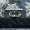 Luxus-Designer-Diamantring für Damen, personalisierter Kreuzring, hochwertige Verlobungsringe für Damen, Schmuck, Jahrestagsgeschenk mit Box