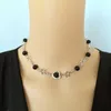 Kettingen Mode Punk Imitatie Parel Metalen Kruis Hart Chokers Kettingen Voor Vrouwen Sieraden Accessoires Geschenken Di411423