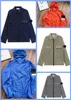 Stenesigner Mens Teknisk jacka Spring Autumn Windrunner tee mode huva sport Windbreaker Casual dragkedja utomhusjackor skarvkläder