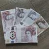 Jeux de nouveauté film argent jouets livre britannique Gbp britannique 50 accessoires commémoratifs films jouer faux argent