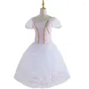 Scen Wear 2024 Romantic Ballet Dress Girl's Children's Velvet Long Sheer Fluffy Sleeves Chorus