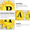 Party Decoration Happy Birthday Decorations Banner för Sunflower levererar Wreath Child Garland