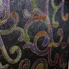 Бальные платья Сексуальное черное разноцветное облегающее платье с полурасклешенными рукавами в африканском стиле Элегантное весеннее длинное платье макси 2024