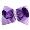 8 Polegada fita de gorgorão bebê meninas clipes moda grande bowknot barrette bonito crianças boutique arcos crianças acessórios para o cabelo hairpin