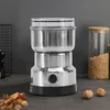 Moedor de café elétrico cozinha cereais nozes especiarias grãos farinha tempero grãos moedor máquina portátil grãos de café chopper 240313