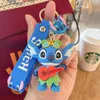 Sevimli Uzaylı Blue Puppy Anahtarlık Sırt Çantası Kolye Cep Telefonu Dekorasyon Anahtar Dekorasyon