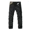 Pantalons pour hommes 2024 Misniki Arrivées Coton Hommes Cargo Camouflage Militaire Armée Travail Multiples Poches Salopette Drop AXP104