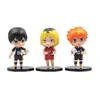 Anime Manga Hinata Shoyo figurine Tobio Kageyama avec les figurines Q postées avec PCV avec présentation du dzieci na biurko 240319