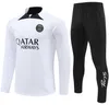 2024 2025 Psges Tracksuit Men Football Training Suit 22 23 24 25 Tuta Maillot Ppsg Tracksuit Jacket Paris Mbappe Men and Kids Kit Soccer Jogging Surtetement Chandal