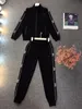 20SS Top Designers Tracksuits Tracksuits Suit Womens Milan Runway Runway Runway Runway Round Round Neck Letter