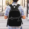 Rucksack Pablo Picasso Dackel Hund Rucksäcke für Damen Herren College School Student Büchertasche Passend für 15-Zoll-Laptoptaschen