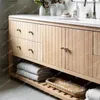 Bathroom Sink Faucets Japanese-Style Original Solid Wood Cabinet Customization Toilet Washstand Wash Basin Pool