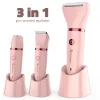 Epilator Electric Bikini Trimmer ładowna kobietę Epilator Lady Usuwanie włosów Kobiet golarka do nóg korpus łonowego depilador prywatne części