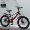 Cyklar rida-ons Wolface 2022 Student Bicyc Variab Speed ​​Bicyc 20 tum 22 tum 24 tum variab hastighet Mountain Bike Childrens Bicyc Ny L240319