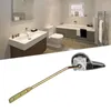 Bath Accessory Set Toilet Lever Handle Easy To Install Chrome Finish Tank Flush Replacement Tool For 99% Tanks