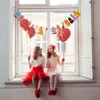 Украшение для вечеринки, комплект из 45 шт., 12-дюймовые красные латексные воздушные шары на день рождения, 32,8-футовые воздушные шары для украшения потолка из алюминиевой фольги
