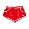 속옷 섹시 속옷 남자 복서 반바지 Shorts Calzoncillos Stripe 투명 ROPA 인테리어 Hombre Home Quick Dry Lingerie Cuecas