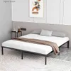 Outros suprimentos de cama Conforto Innerspring Colchão Camas para Mobiliário de Quarto Metal Bed Frame Twin Luxury Bed Frame King Size Y240320