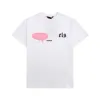 2024 Мужские дизайнерские футболки Модная футболка Мужская дизайнерская рубашка для мужчин Роскошный топ Женская футболка с круглым вырезом с коротким рукавом Хлопковая дышащая футболка с буквами S-XL