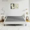 Other Bedding Supplies 5-inch metal queen box spring base intelligent bed bottom cushion base heavy-duty frame easy to assemble Y240320