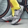 Ayakkabı 2024 Yeni Varış Hız Bisiklet Ayakkabı Erkekler Yarış Yol Bisikleti SPD SPD Kişme Ayakkabıları Slip Mtb Pedal Selflowing Bisiklet Sabahları Kadın