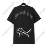 Tik Tok influencer hetzelfde designermerk puur katoen Broken Tail Shark T-shirt met korte mouwen voor heren en dames High Street Zomer Casual losse ronde hals