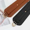 Belts Womens Ultra-Wide Waist Belt Korean Style Durable Trendy Elastic Belt Adjustable Waist Girdle