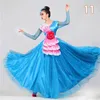 Stage Wear 360 Degree Spanish Dance Costume Classic Flamenco Women Swing Skirts Bullfight Opening Performance