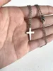 Anhänger Halsketten 10 stücke 12 20mm Kleine Kreuz Halskette Für Frauen Spiegel Poliert Schmuck Zubehör
