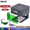 DAJA Laser graveur CNC bricolage DJ6 Laser Machine de gravure 3000mw rapide Mini Logo marque imprimante Cutter bois bois plastique