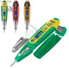 Mètres de courant AC/DC 12-250 V Testeur de crayon de test numérique Testeur de tension électrique Stylo Écran LCD Tournevis pour outils d'électricien 240320