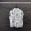 2024ss New men shirt spring and summer new Hoodies high grade cotton printing short sleeve round neck panel T-Shirt Size: m-l-xl-xxl-xxxl Color: black white 1-06327