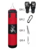 120 cm Training Fitness MMA Boxning Punching Bag Empty Sport Kick Sandbag Muay Thai Boxer Training Set Wraps Hook Ett par handskar256571805