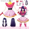 Cosplay Costumes d'anime Hoshino Ai jeu de rôle pour animer Oshi No Ko jeu de rôle pour maîtriser les perruques robes Lolita Halloween girlsC24320