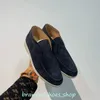 Lp Open Walk Suede Sneaker Buty Kobiety skórzane buty męskie na swobodne spacery na swobodnym spacerze klasyczne kostki luksusowe designerskie sukienki fabryczne mokasyny obuwia