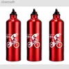 Bottiglie d'acqua 750ml Sport bottiglia d'acqua in lega di alluminio portatile a prova di perdite tazza di fitness tazza di caffè tazza di bici nuovo tipo di protezione ambientale yq240320