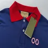 Męskie koszulki Polo Projektant Man Fashion Horse T koszule swobodni mężczyźni Golf Summer Polos Shirt Haft High Street Trend Top Tee Asian Size M-XXL#115