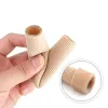 Tygfinger Toe Protector Separator Applicator Pedicure Corn Callus Remover Handsmärta Relief Soft Silicone Tube Foot Care Tool