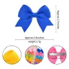 Baby Girls Bowknot Grosgrain Hairpins Kids Ribbon Bows With Alligator Clips Children Hair Accessories Toddler Bow Barrette