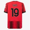 Brahimovic Koche 23-24 Dördüncü Kit AC M Milans Giroud R.Leao Bennacer Theo Romagnoli Florenzi Tonali Rebic 2023 2024 Futbol Gömlek Maillot Yetişkin Çocuk Kiti 112